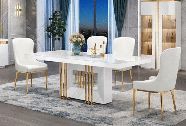 Elegant Dining Chair White