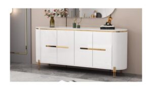 Cosy Dining Server, Gold Trim