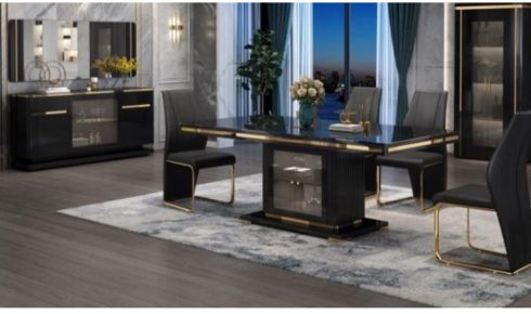Classy Dining Suite -  9 Piece Set