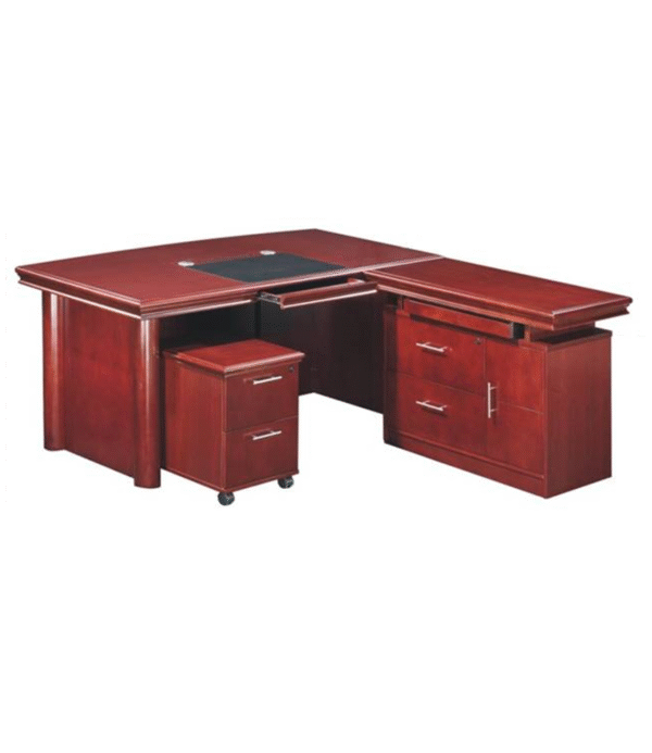 Executive Desk YT-183-IN (1) Executive Desk Suite - YT-183 - L Shaped 3pcs