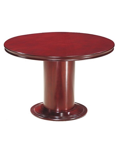 Dark-Veneer-round-conference-table-1 Round Meeting Table YT-1412